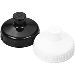 Additional Image 1 - a black and white plastic bottle caps