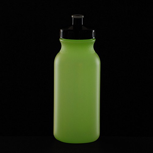 Additional Image 1 - a green water bottle with a black lid