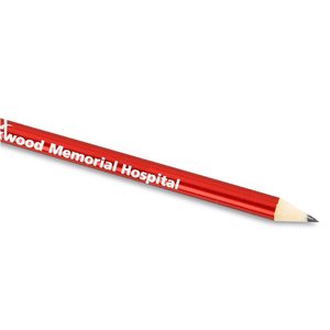 Additional Image 2 - a red pencil with white writing on it