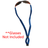 Additional Image 1 - a blue lanyard with red text