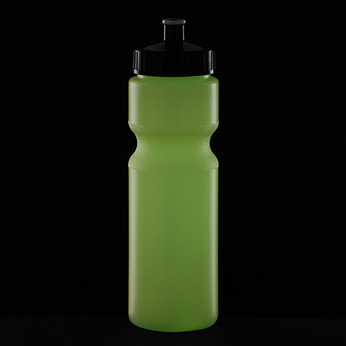 Additional Image 3 - a green water bottle with a black lid