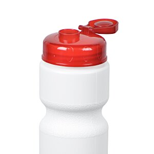 Additional Image 3 - a white and red plastic bottle