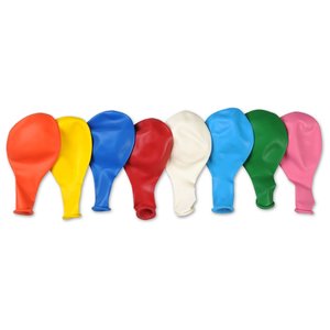 Additional Image 1 - a row of colorful balloons