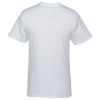 View Image 2 of 3 of Hanes Beefy-T with Pocket - White