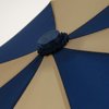View Image 4 of 7 of 42" Folding Umbrella with Auto Open - Alternating - 42" Arc