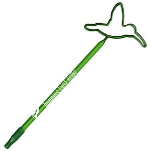 Additional Image 1 - a green pen with a bird on it