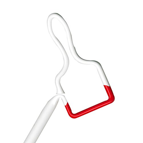 Additional Image 1 - a white and red object with a red border