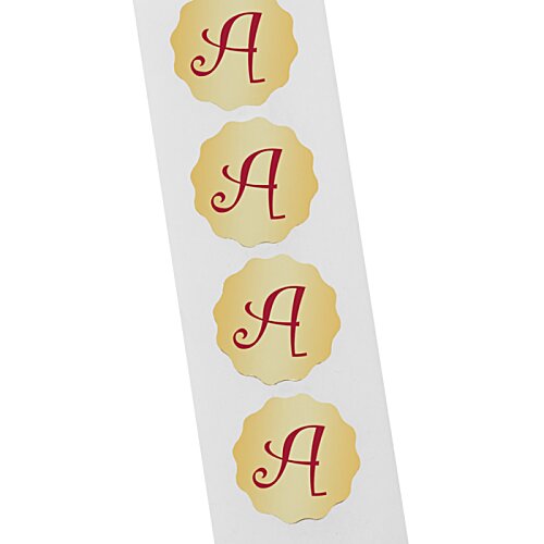 Additional Image 1 - a white banner with red letters