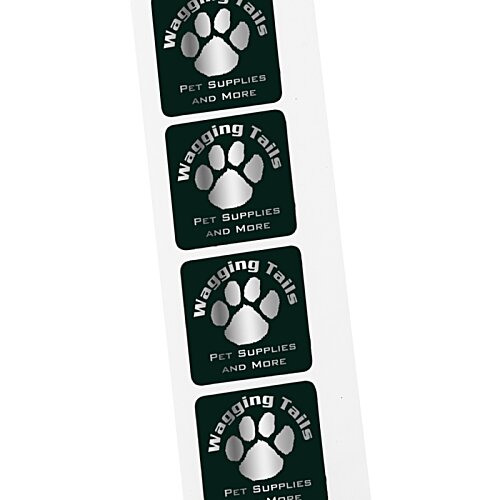 Additional Image 1 - a black square with a paw print