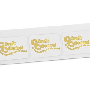 Additional Image 1 - a white strip with gold text on it
