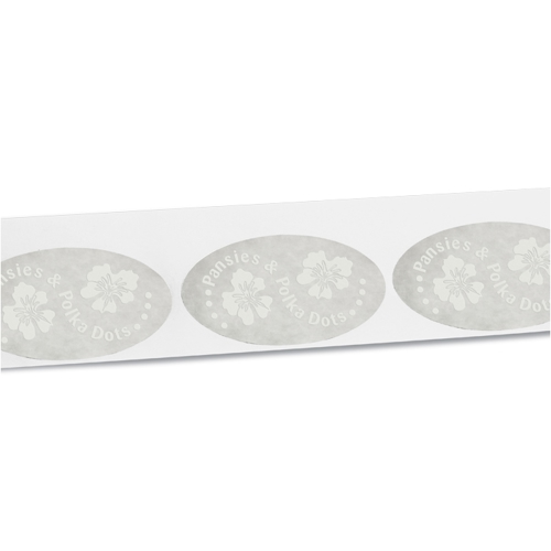 Additional Image 1 - a white round objects in a plastic package