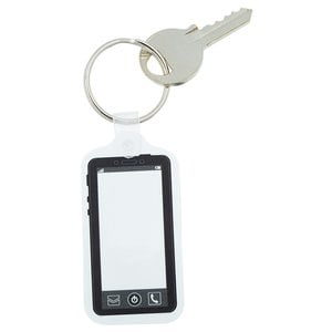 Additional Image 2 - a cell phone with a key chain