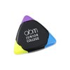 Additional Thumbnail Image 2 - a black triangle with multicolored triangles
