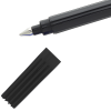 View Image 3 of 4 of Dri Mark Double Header Pen/Highlighter - Black Barrel