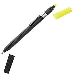 Additional Image 1 - a black pen and yellow highlighter