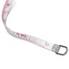 View Image 2 of 2 of Deluxe Fabric Tape Measure - Translucent