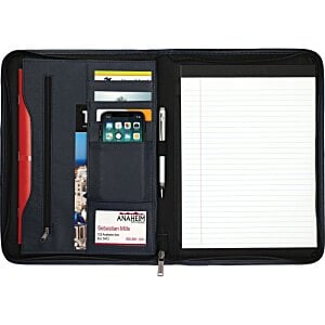 Additional Image 1 - a black case with a white paper and a pen