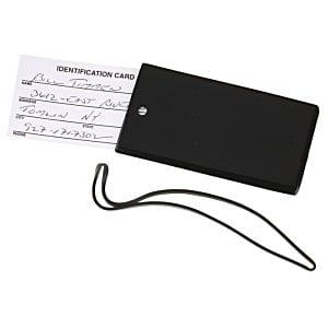 Additional Image 2 - a black rectangular object with a white paper in it