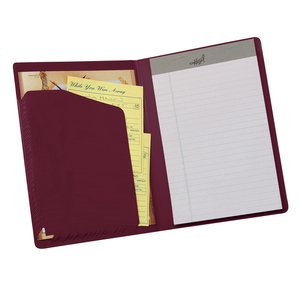 Additional Image 1 - a red and gold card holder