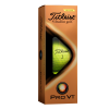View Image 2 of 3 of Titleist Pro V1 Yellow Golf Ball - Dozen - Factory Direct