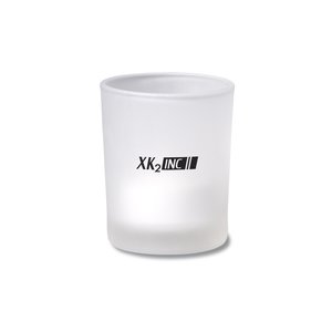 Additional Image 2 - a white glass with black text