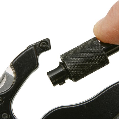 Additional Image 1 - a close up of a hand holding a black and silver device