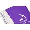 Additional Thumbnail Image 1 - a purple notebook with white writing on it