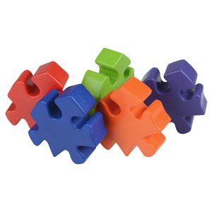 Additional Image 1 - a group of colorful puzzle pieces