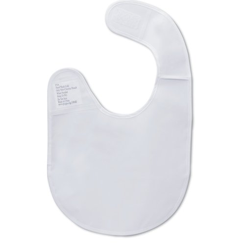 Additional Image 1 - a white plastic bib