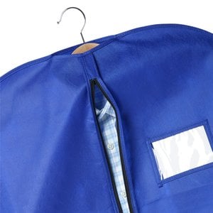 Additional Image 1 - a blue coat swinger with a white tag