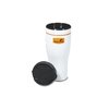 Additional Thumbnail Image 1 - a white cup with a black lid