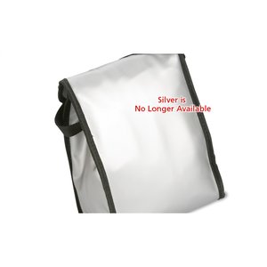 Additional Image 1 - a white bag with black trim