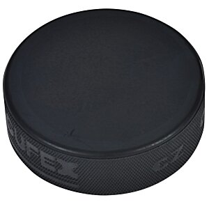 Additional Image 3 - a black hockey puck