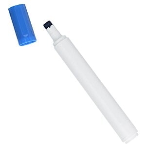 Additional Image 1 - a white pen with a blue cap