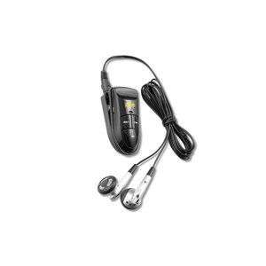 Additional Image 2 - a black earbuds with a cord