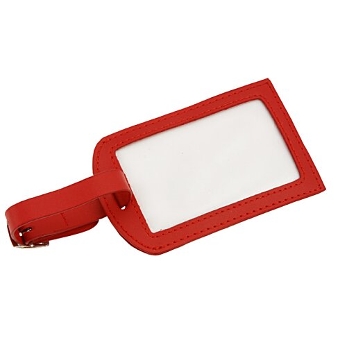 Additional Image 4 - a red and white rectangular tag