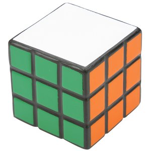 Additional Image 2 - a cube with a white and green cube