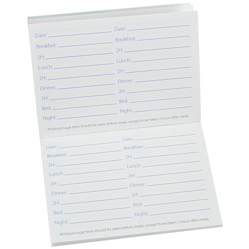 Additional Image 2 - a white paper with blue lines
