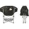 Additional Thumbnail Image 1 - a black folding chair with a black cover