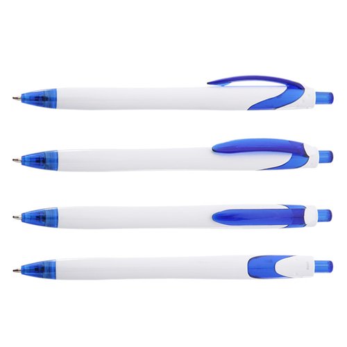 Additional Image 1 - a group of pens with blue caps