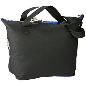 Additional Image 1 - a black bag with a blue handle