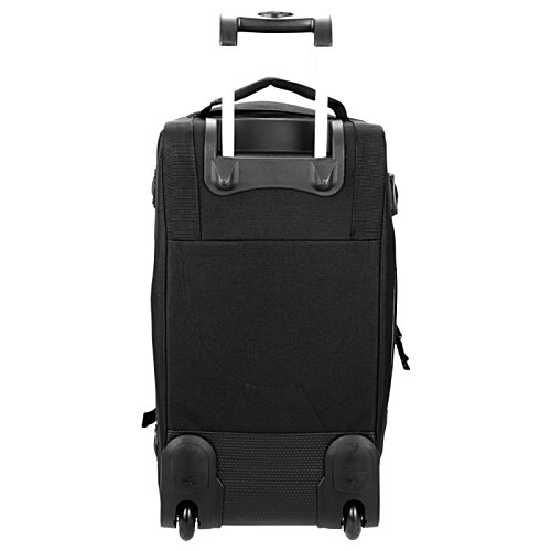 Additional Image 1 - a black suitcase with wheels