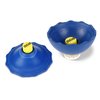 a blue and yellow plastic objects