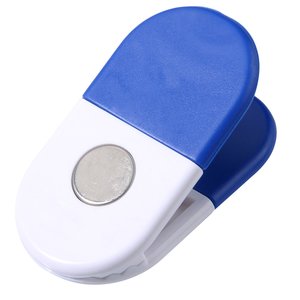 Additional Image 1 - a blue and white clip