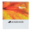 View Image 2 of 7 of Simplicity Desk Calendar - Large