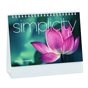 Additional Image 2 - a desk calendar with a picture of orange and yellow
