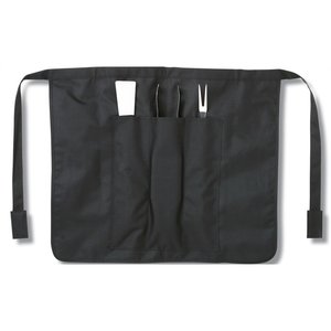 Additional Image 1 - a black apron with straps