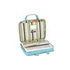 Additional Thumbnail Image 2 - a blue and white suitcase