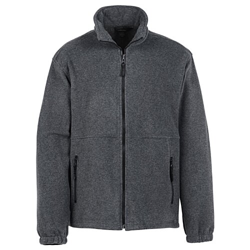 Additional Image 3 - a grey jacket with a zipper