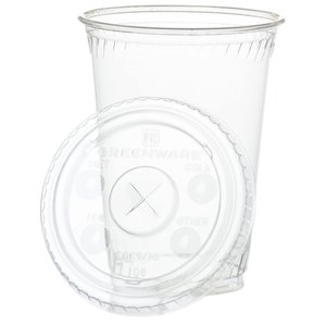 Additional Image 1 - a clear plastic cup on a white background